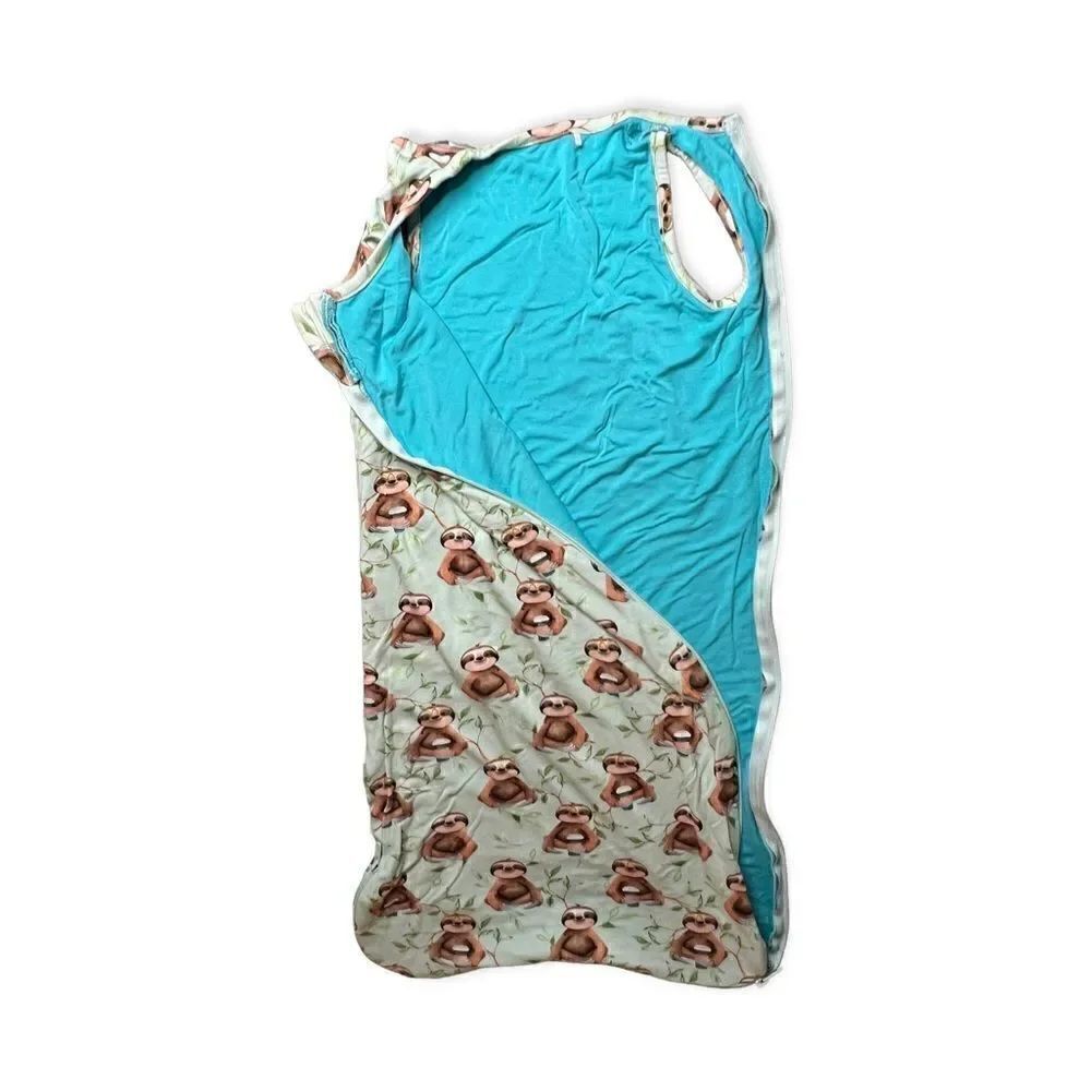 Angel Dear Wearable Blanket Sleepsack Sleeping Bag, Sloth Print 18-36M Toddler